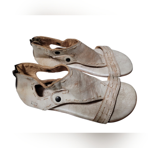 BED|STU Shoes - BED|STU Distressed  Leather Sandals Size  8.5